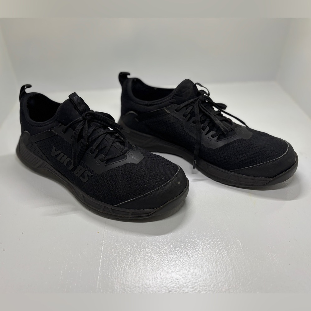 Viktos Ranger Trainer Shoes Mens 11 Black Tactical Athletic Sneakers Gym Cross T - Picture 3 of 12